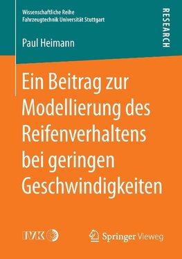 Ein Beitrag zur Modellierung des Reifenverhaltens bei geringen Geschwindigkeiten