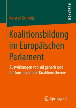 Koalitionsbildung im Europäischen Parlament