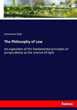 The Philosophy of Law