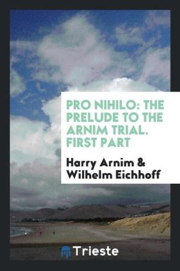 Pro Nihilo