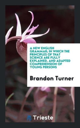 A New English Grammar; In which the Principles of that Science are Fully Explained, and Adapted Comprehension of Young Persons