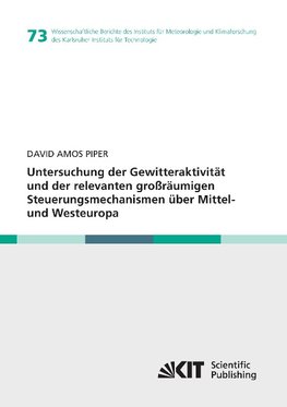 Untersuchung der Gewitteraktivität und der relevanten großräumigen Steuerungsmechanismen über Mittel- und Westeuropa