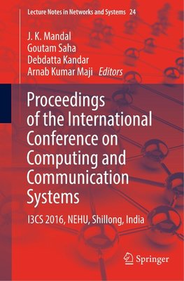 Proceedings of the International Conference on Computing and Communication Systems