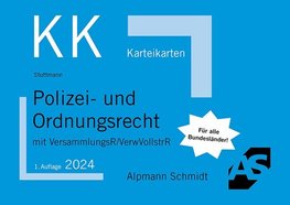 Karteikarten Polizei- und Ordnungsrecht