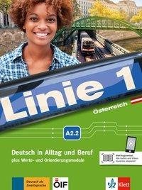 Linie 1 Österreich A2.2. Kurs- und Übungsbuch mit DVD-ROM