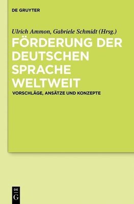 Förderung der deutschen Sprache weltweit