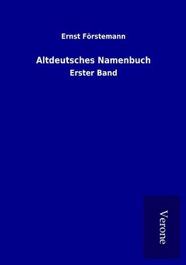 Altdeutsches Namenbuch