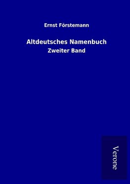 Altdeutsches Namenbuch