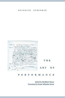 Schenker, H: The Art of Performance