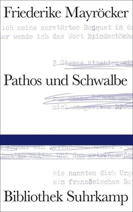 Pathos und Schwalbe