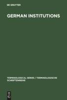 German Institutions