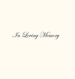 In Loving Memory Funeral Guest Book, Celebration of Life, Wake, Loss, Memorial Service, Condolence Book, Church, Funeral Home, Thoughts and In Memory Guest Book (Hardback)