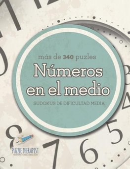 Números en el medio | Sudokus de dificultad media (más de 340 puzles)