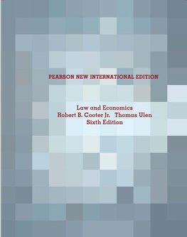 Law and Economics: Pearson New International Edition