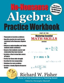 No-Nonsense Algebra Practice Workbook