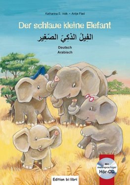 Der schlaue kleine Elefant - Deutsch-Arabisch