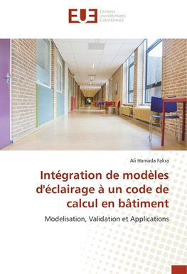 Intégration de modèles d'éclairage à un code de calcul en bâtiment