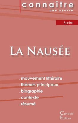 Fiche de lecture La Nausée de Jean-Paul Sartre (Analyse littéraire de référence et résumé complet)