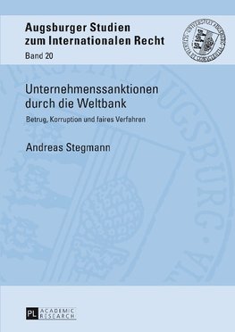 Unternehmenssanktionen durch die Weltbank