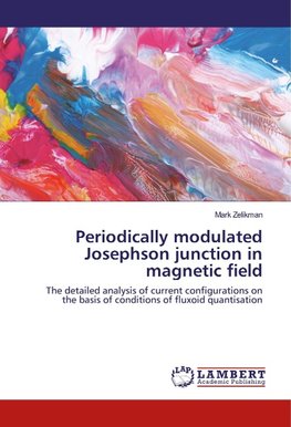 Periodically modulated Josephson junction in magnetic field