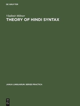 Theory of Hindi syntax