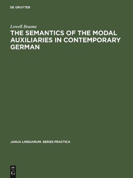 The Semantics of the Modal Auxiliaries in Contemporary German