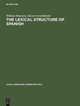 The Lexical Structure of Spanish