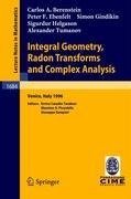 Integral Geometry, Radon Transforms and Complex Analysis