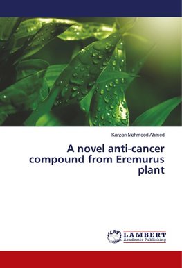 A novel anti-cancer compound from Eremurus plant