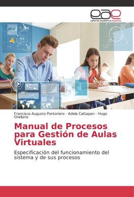 Manual de Procesos para Gestio´n de Aulas Virtuales