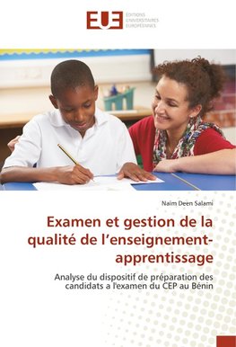 Examen et gestion de la qualité de l'enseignement-apprentissage