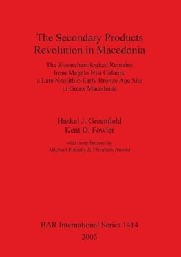 The Secondary Products Revolution in Macedonia