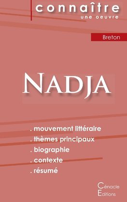 Fiche de lecture Nadja de Breton (Analyse littéraire de référence et résumé complet)