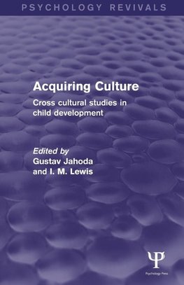 Jahoda, G: Acquiring Culture