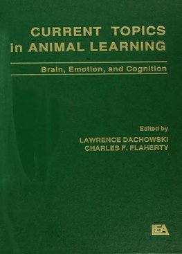 Dachowski, L: Current Topics in Animal Learning