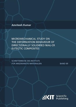 Micromechanical study on the deformation behaviour of directionally solidified NiAl-Cr eutectic composites