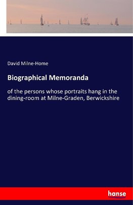 Biographical Memoranda