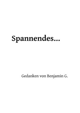 Spannendes ...