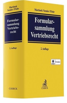 Formularsammlung Vertriebsrecht