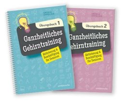 Ganzheitliches Gehirntraining Übungsbücher 1+2 im Set