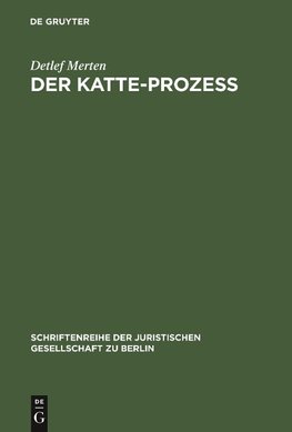 Der Katte-Prozeß