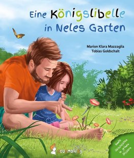 Eine Königslibelle in Neles Garten