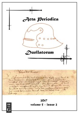 Acta Periodica Duellatorum (vol. 5, issue 2)