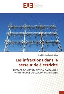 Les Infractions dans le secteur de L'Electricité