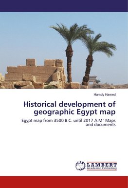 Historical development of geographic Egypt map