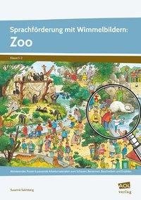 Sprachförderung mit Wimmelbildern: Zoo