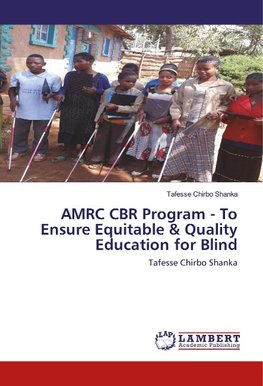 AMRC CBR Program - To Ensure Equitable & Quality Education for Blind