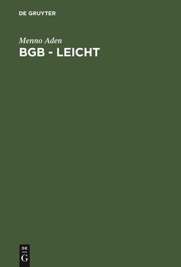 BGB - Leicht