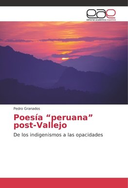 Poesía "peruana" post-Vallejo