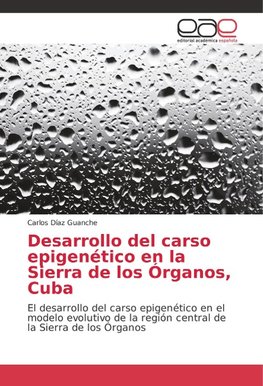 Desarrollo del carso epigenético en la Sierra de los Órganos, Cuba